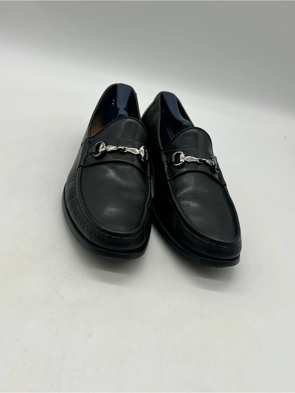 Allen Edmonds Lucca Men’s 11.5B Black Leather Horsebit Loafers Dress Shoes